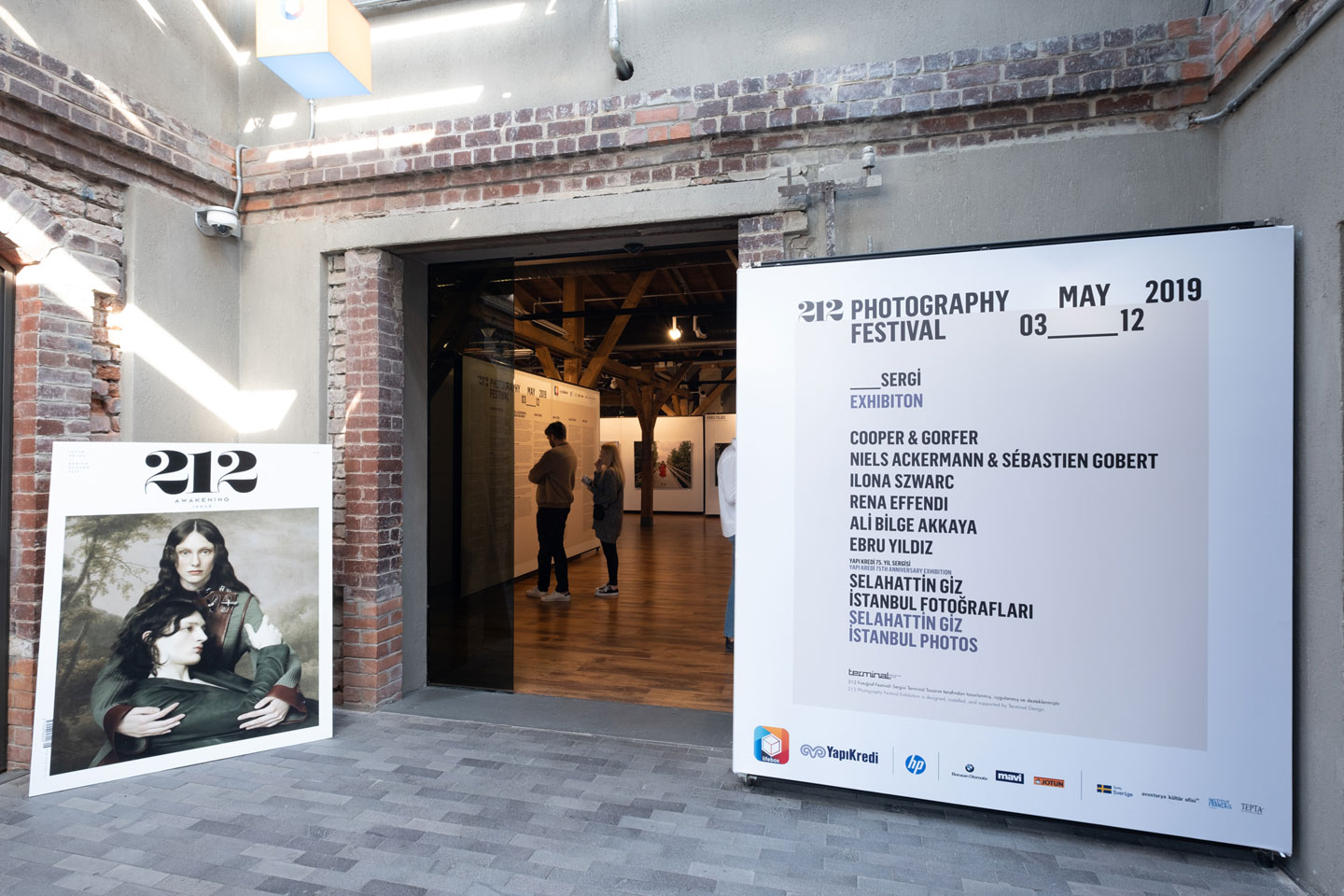 pila fabric Ausstellungswände für das “212 Photography Festival”